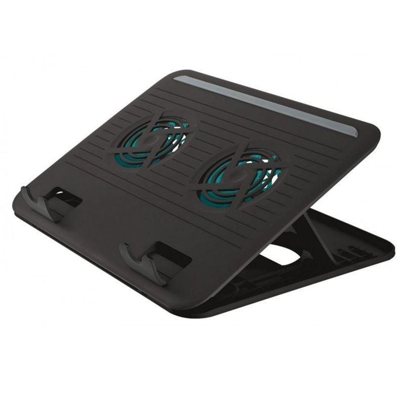 Soporte refrigerante trust cyclone para portátiles hasta 15.6'