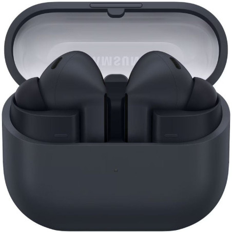 Auriculares bluetooth samsung galaxy buds 3 fe con estuche de carga/ autonomía 8.5h/ negros