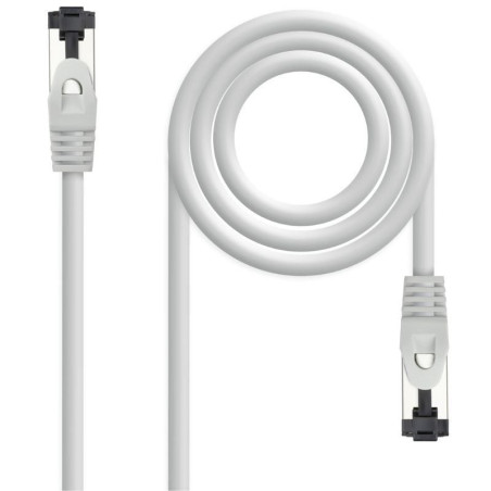 Cable de red rj45 sstp nanocable 10.20.2010 cat.8.1/ 10m/ gris