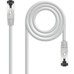 Cable de red rj45 sstp nanocable 10.20.2001 cat.8.1/ 1m/ gris