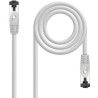 Cable de red rj45 sstp nanocable 10.20.2002 cat.8.1/ 2m/ gris