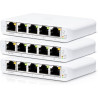 Switch gestionable ubiquiti usw-flex mini 5 puertos/ rj45 10/100/1000 poe/ pack 3 uds