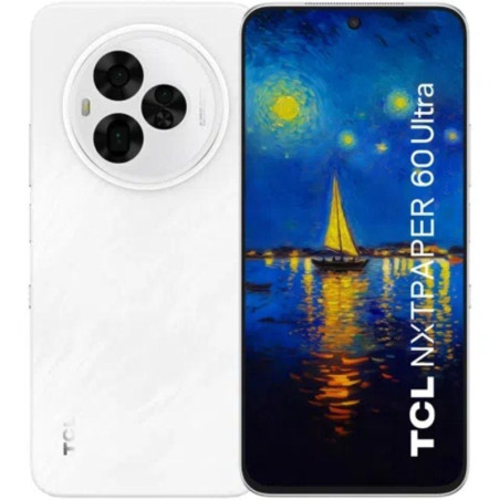 Smartphone tcl 60 ultra nxtpaper 12gb/ 512gb/ 7.2'/ 5g/ blanco niebla