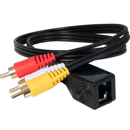 Prolongador balun de audio y vídeo fonestar fo-355