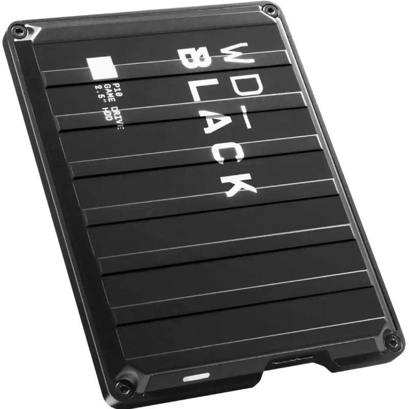 Disco externo western digital wd_black p10 game drive 5tb/ 2.5'/ usb 3.2/ negro