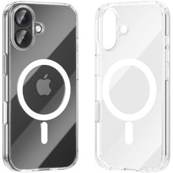 Funda dura con magsafe vention concise impact kvbtcb-10/ compatible con iphone 17/ transparente