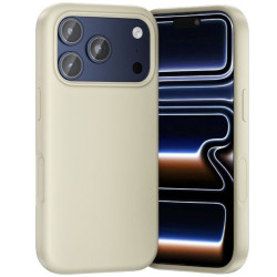 Funda silicona con magsafe vention kvcncb-30/ compatible con iphone 17 pro/ beige