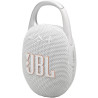 Altavoz con bluetooth jbl clip 5/ 7w/ 1.0/ blanco