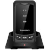 Teléfono móvil sunstech celt25bk para personas mayores/ negro