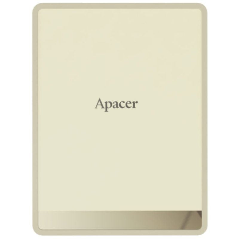Disco externo ssd apacer as724 2tb/ usb tipo-c 3.2 gen 2/ crema