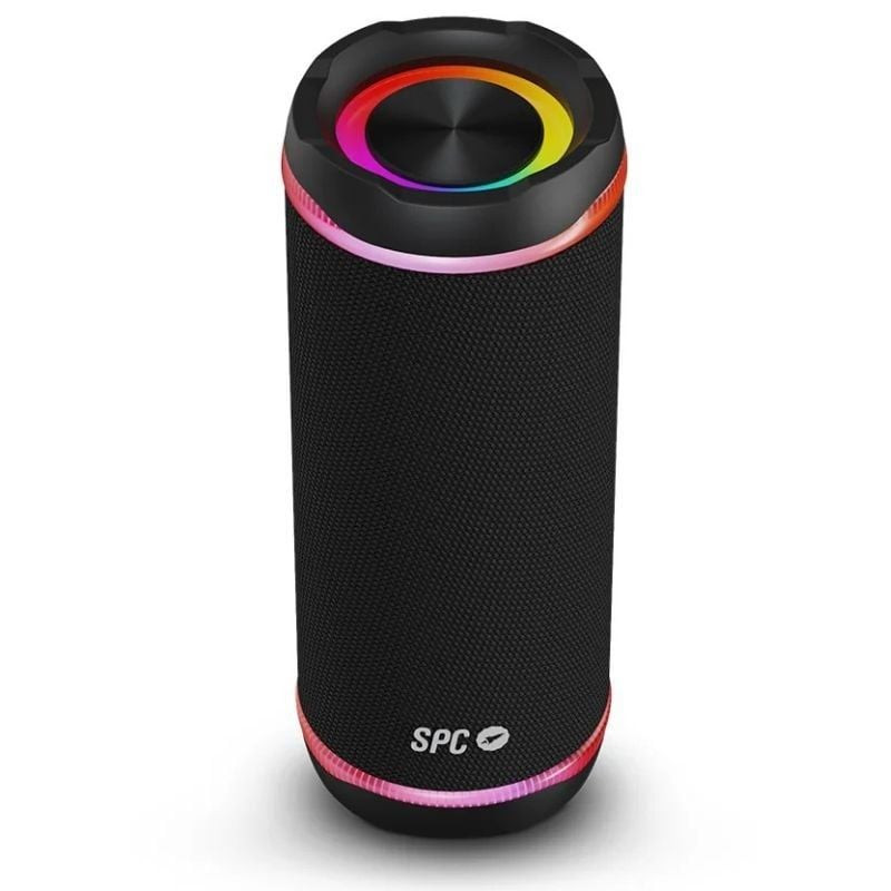 Altavoz con bluetooth spc orbital glow/ 25w/ 2.0