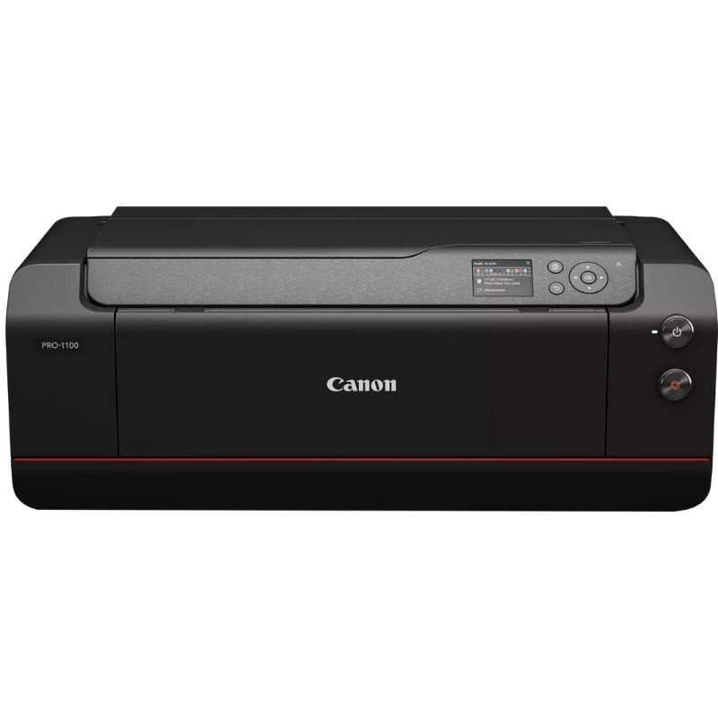 Impresora fotográfica a2 canon imageprograf pro-1100 wifi/ negra