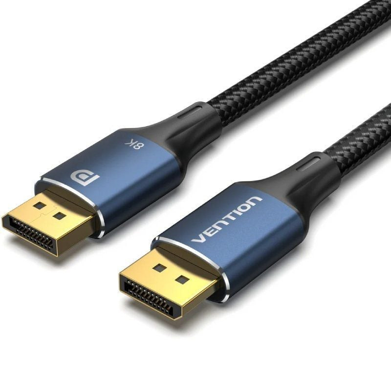 Cable displayport 1.4 8k vention hcelh/ displayport macho - displayport macho/ 2m/ azul