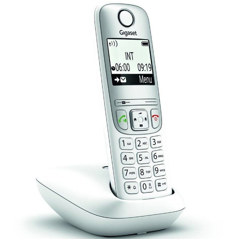 Teléfono inalámbrico gigaset a690/ blanco