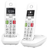 Teléfono inalámbrico gigaset e290/ pack duo/ blanco