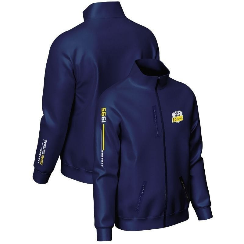 Chaqueta team depau para mujer/ talla l/ tejido soft shell repelente al agua/ forro interior de tejido polar