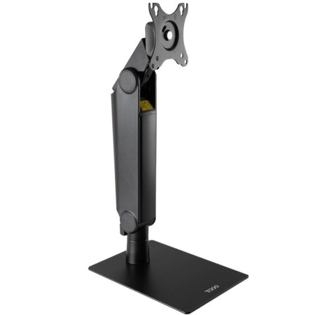 Soporte de sobremesa para monitor tooq db1741tn-b/ giratorio/ inclinable/ hasta 8kg