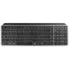 Teclado compacto inalámbrico mars gaming mk-silenkeys/ negro