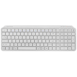 Teclado compacto inalámbrico mars gaming mk-silenkeys/ blanco