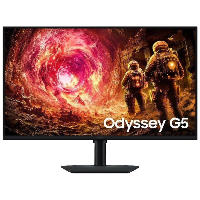 Monitor gaming samsung odyssey g5 s32fg502eu 32'/ qhd/ 1ms/ 180hz/ ips/ regulable en altura/ negro