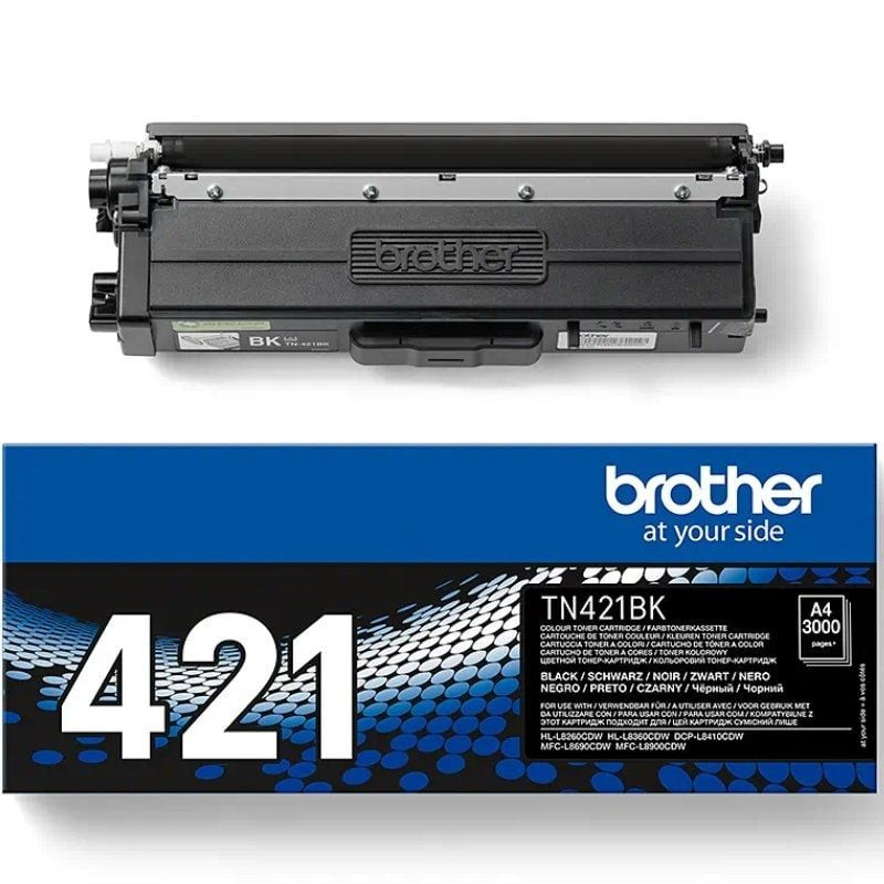 Tóner original brother tn-421bk/ negro