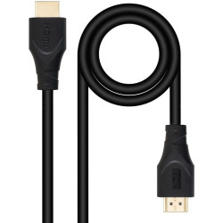 Cable hdmi 1.4 nanocable 10.15.4701/ hdmi macho - hdmi macho/ 1m/ negro