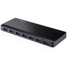 Hub usb 3.0 tp-link uh700/ 7xusb/ 1xmicrousb dc/ negro