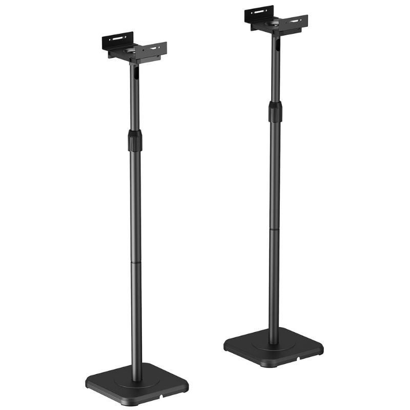 Soporte de suelo inclinable/ giratorio aisens spk09u-429 para altavoces/ hasta 5kg