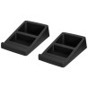 Soporte de sobremesa inclinable aisens spk07u-425 para altavoces/ hasta 10kg