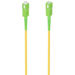 Cable de fibra óptica g657a2 3.0 9/125 smf aisens a152-0981/ lszh/ 3m/ amarillo