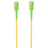 Cable de fibra óptica g657a2 3.0 9/125 smf aisens a152-0981/ lszh/ 3m/ amarillo