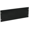 Panel frontal ciego phasak pho 5004/ altura 4u/ negro