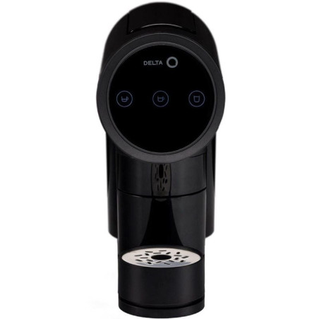 Cafetera de cápsulas delta q iconiq/ negra