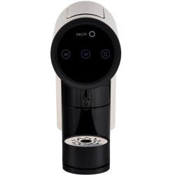 Cafetera de cápsulas delta q iconiq/ blanco