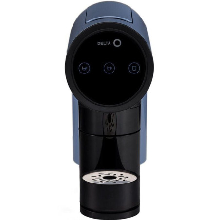 Cafetera de cápsulas delta q iconiq/ azul