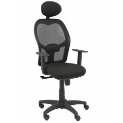 Silla de oficina piqueras y crespo alocén 345sm840b840b10crnc/ negra