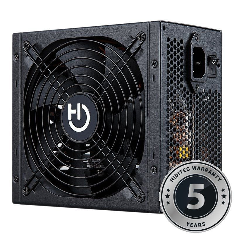 Fuente de alimentación hiditec bz550/ 550w/ ventilador 14cm/ 80 plus bronze