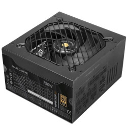 Fuente de alimentación mars gaming mpb750psi/ 750w/ ventilador 14cm/ atx 3.1/ pcie 5.1/ 80 plus gold