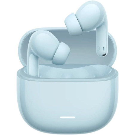 Auriculares bluetooth xiaomi redmi buds 8 lite con estuche de carga/ autonomía 8h/ azules