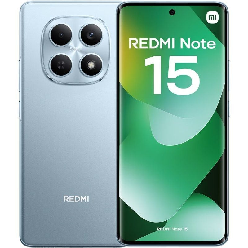 Smartphone xiaomi redmi note 15 8gb/ 128gb/ 6.77'/ azul glaciar