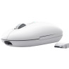 Ratón inalámbrico trust seron 26019/ batería recargable/ hasta 3200 dpi/ blanco