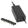Cargador de portátil ngs w-45w/ 1xusb/ 45w/ automático/ 8 conectores/ voltaje 19-20v