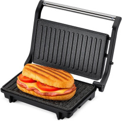 Grill eléctrico grunkel grl-marble/ 1000w/ tamaño 230*145mm