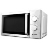 Microondas grunkel mwg-20inox/ 700w/ capacidad 20l/ funcion grill/ plata